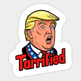 Tarrified Sticker